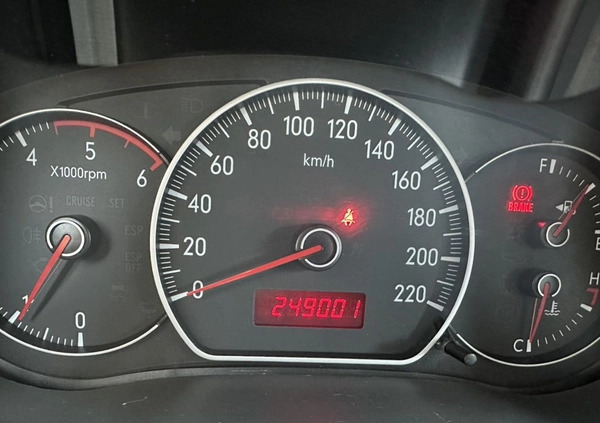 Suzuki SX4 cena 13900 przebieg: 250000, rok produkcji 2009 z Sochaczew małe 121